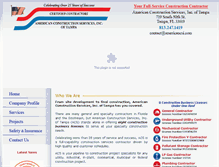 Tablet Screenshot of americancsi.com